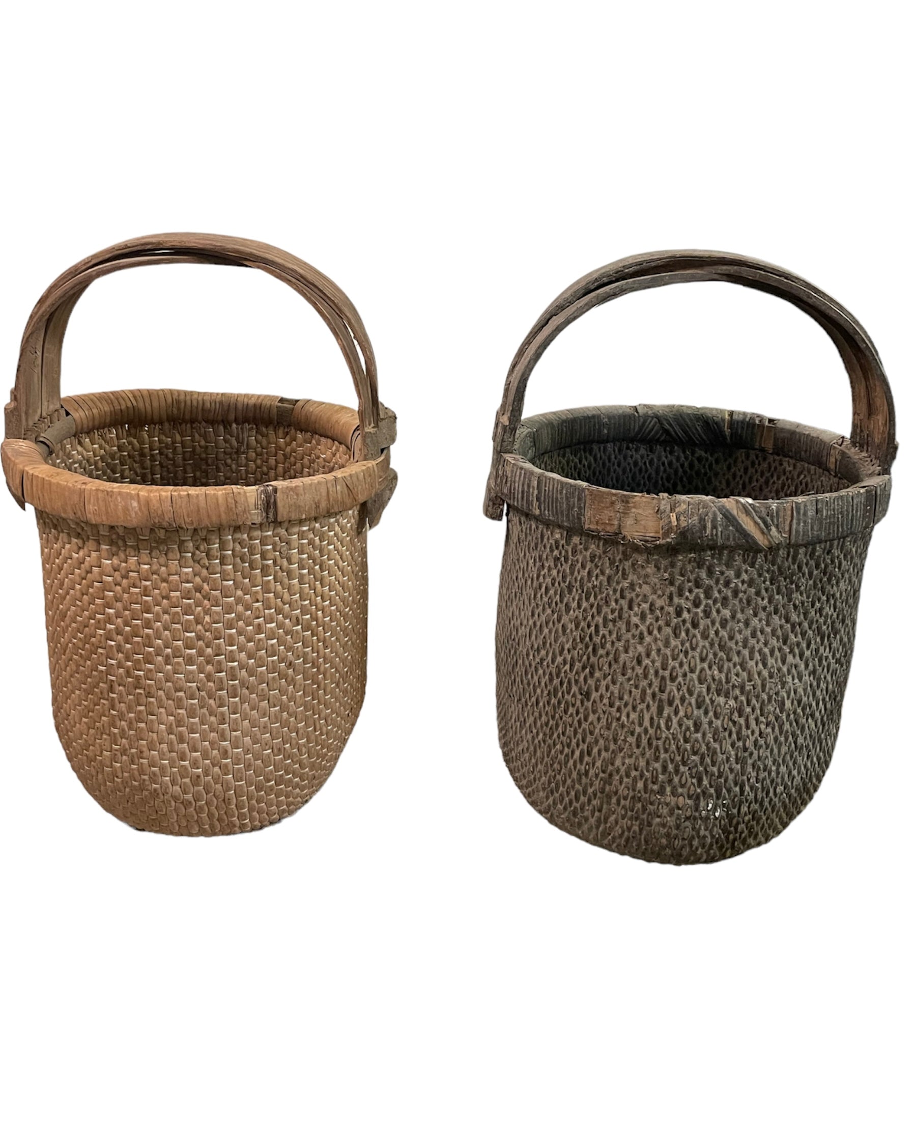 洋書 Antique Baskets and Basketry: A Collecto rn-