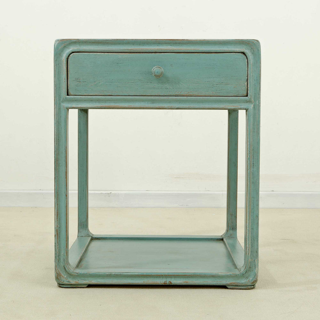 Peking Ming Side Table weathered 20x16x24H