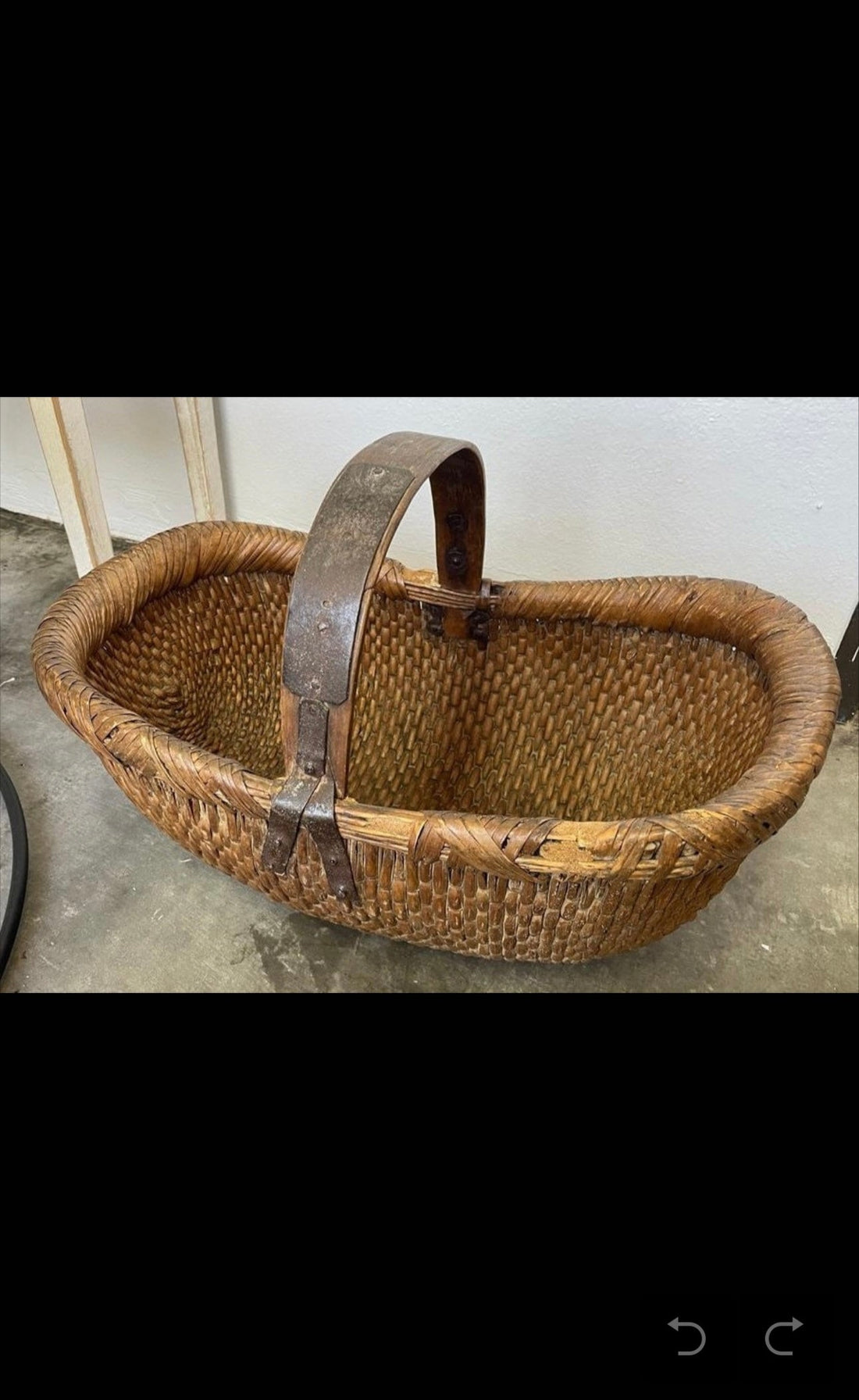 Vintage Willow Basket