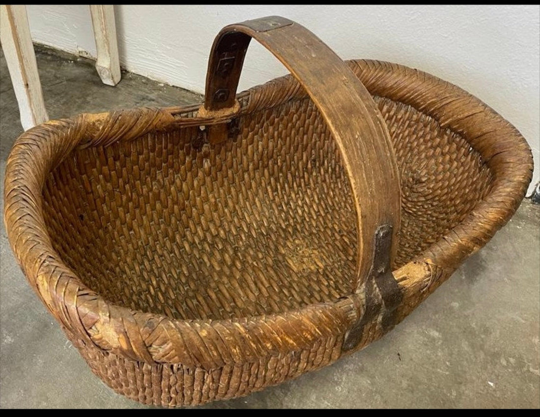 Vintage Willow Basket