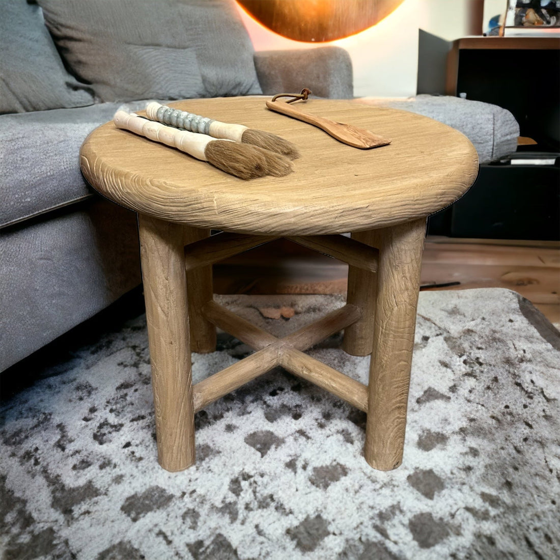 Handmade Natural Round Table Multiple sizes