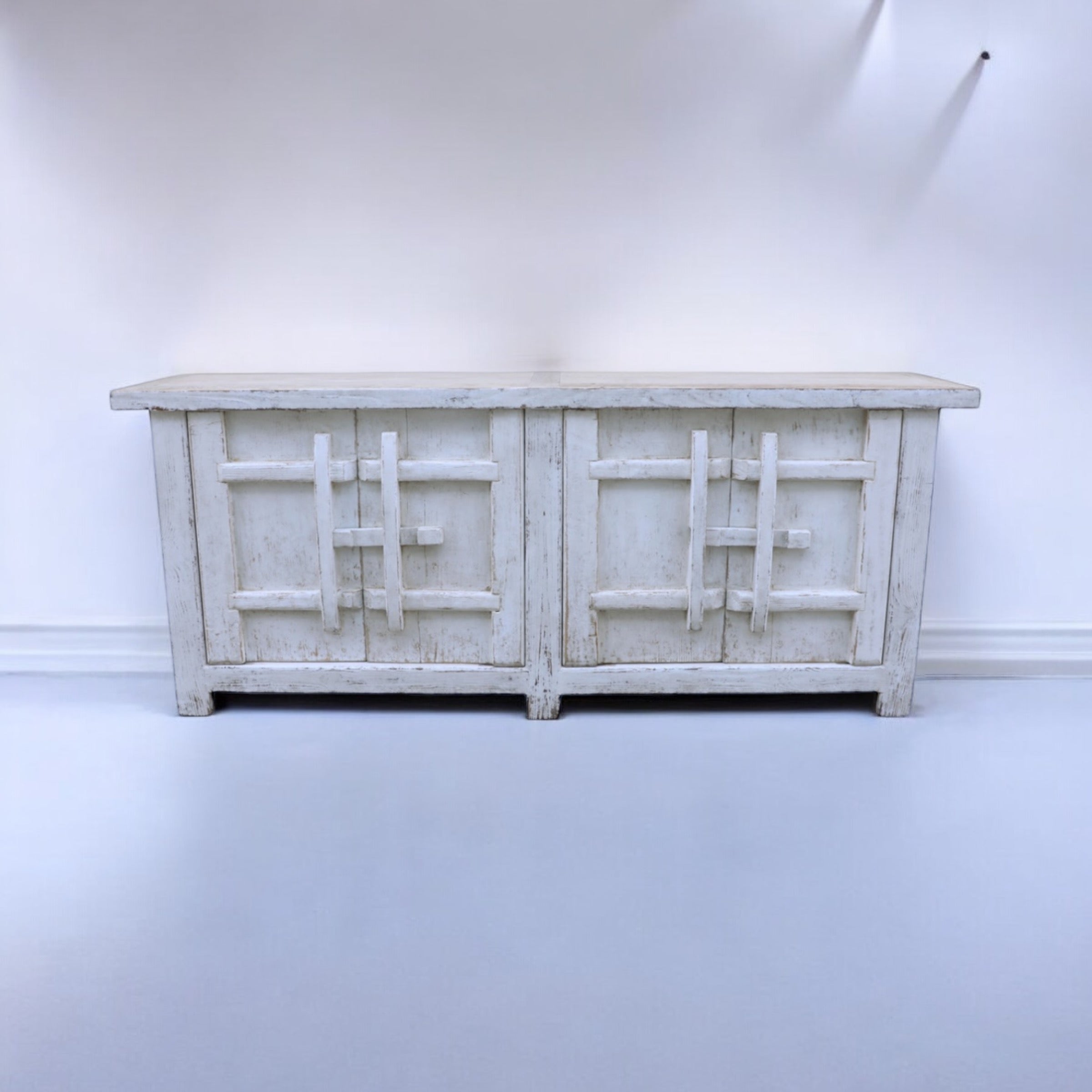 Amalfi Patrician Two Tones Sideboard 91x19x37H ( White )