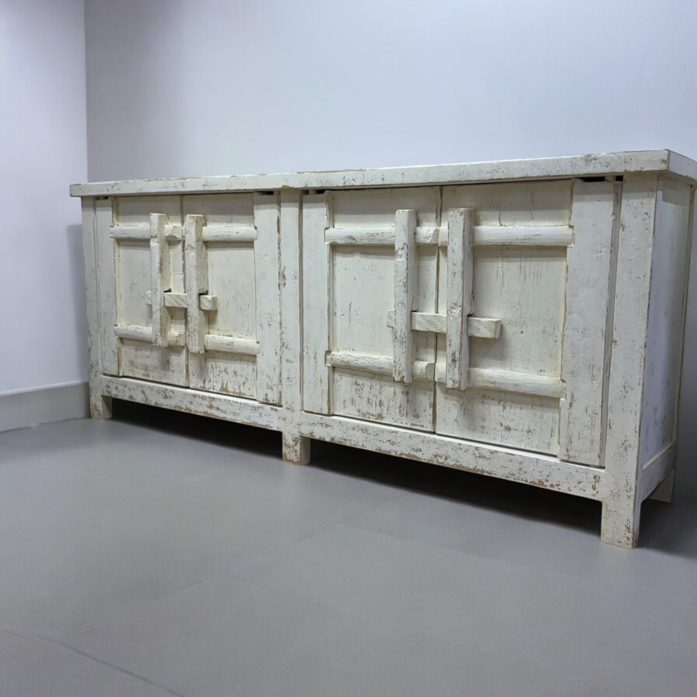 Amalfi Patrician Two Tones Sideboard 91x19x37H ( White )