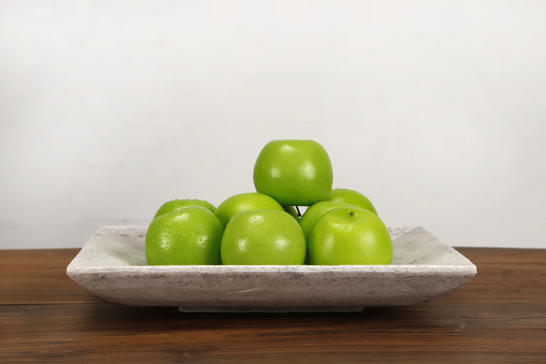 Natural Marble Square Tray