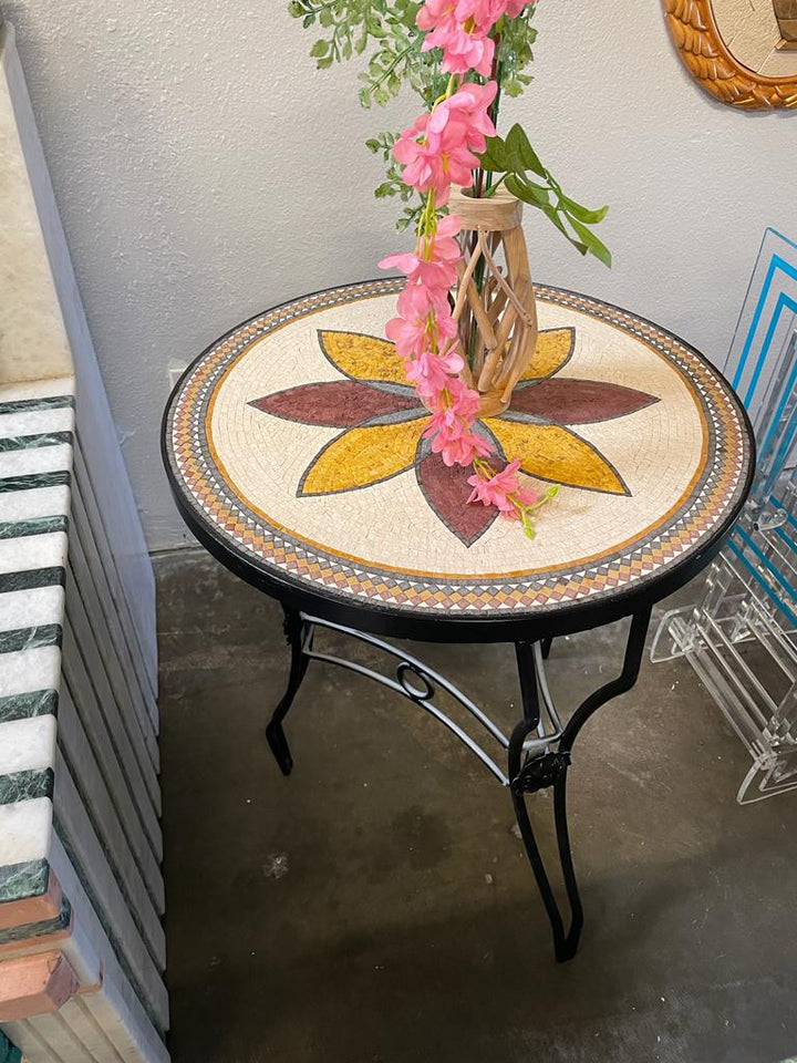 marble end table