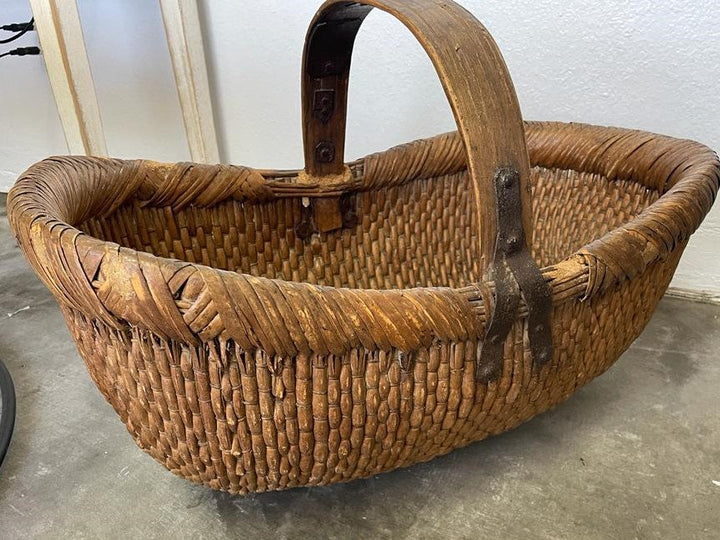 Vintage Willow Basket