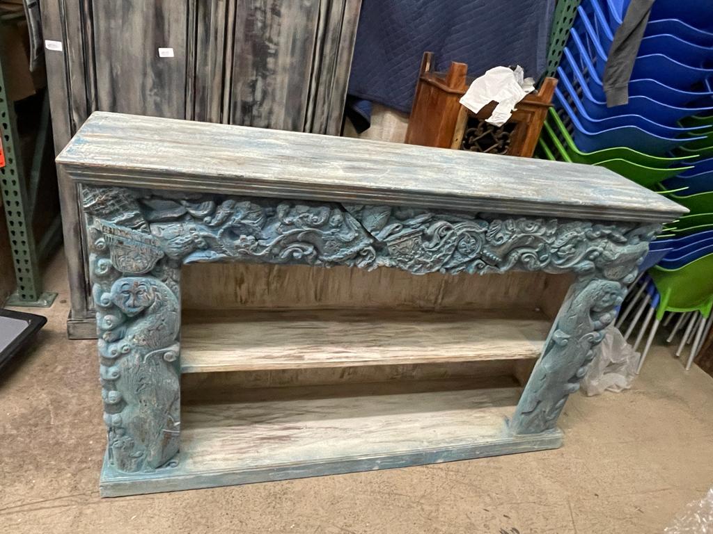 Painted Indian Console Table Painted Indian Console Table