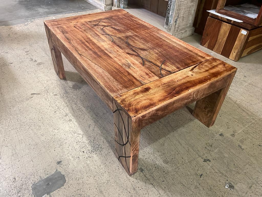 Indian wood side table discount