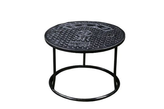 Peking Vintage Iron Round Table.