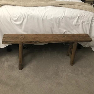 Antique Rustic Vintage Bench Handmade.