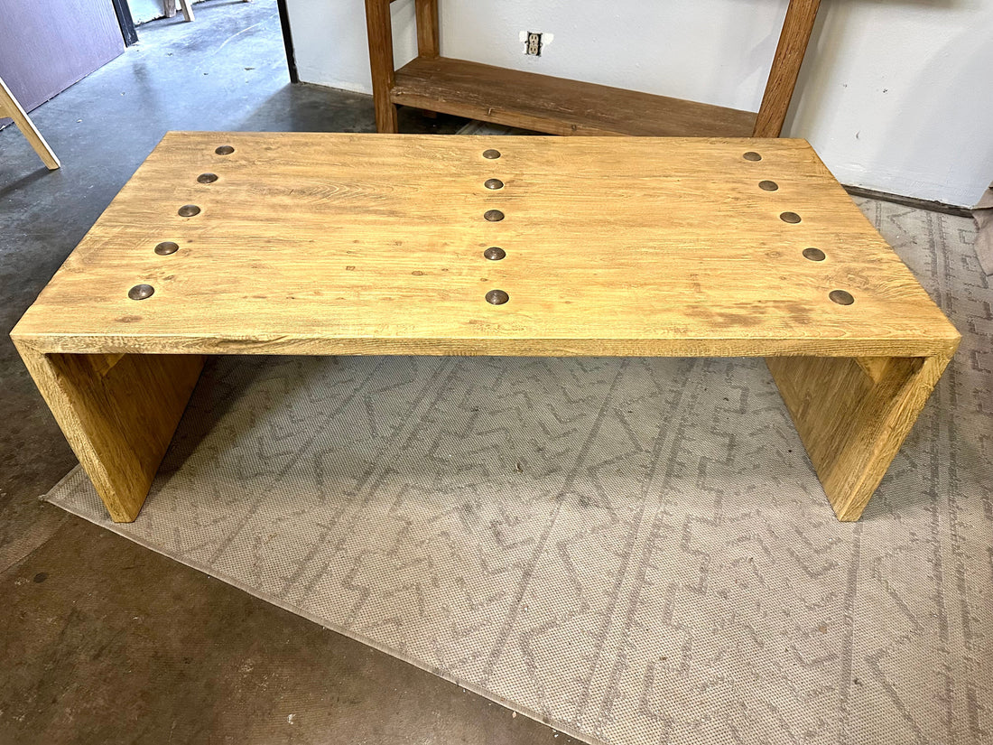 Handmade Antique Vintage Coffee Table approximately 5ft