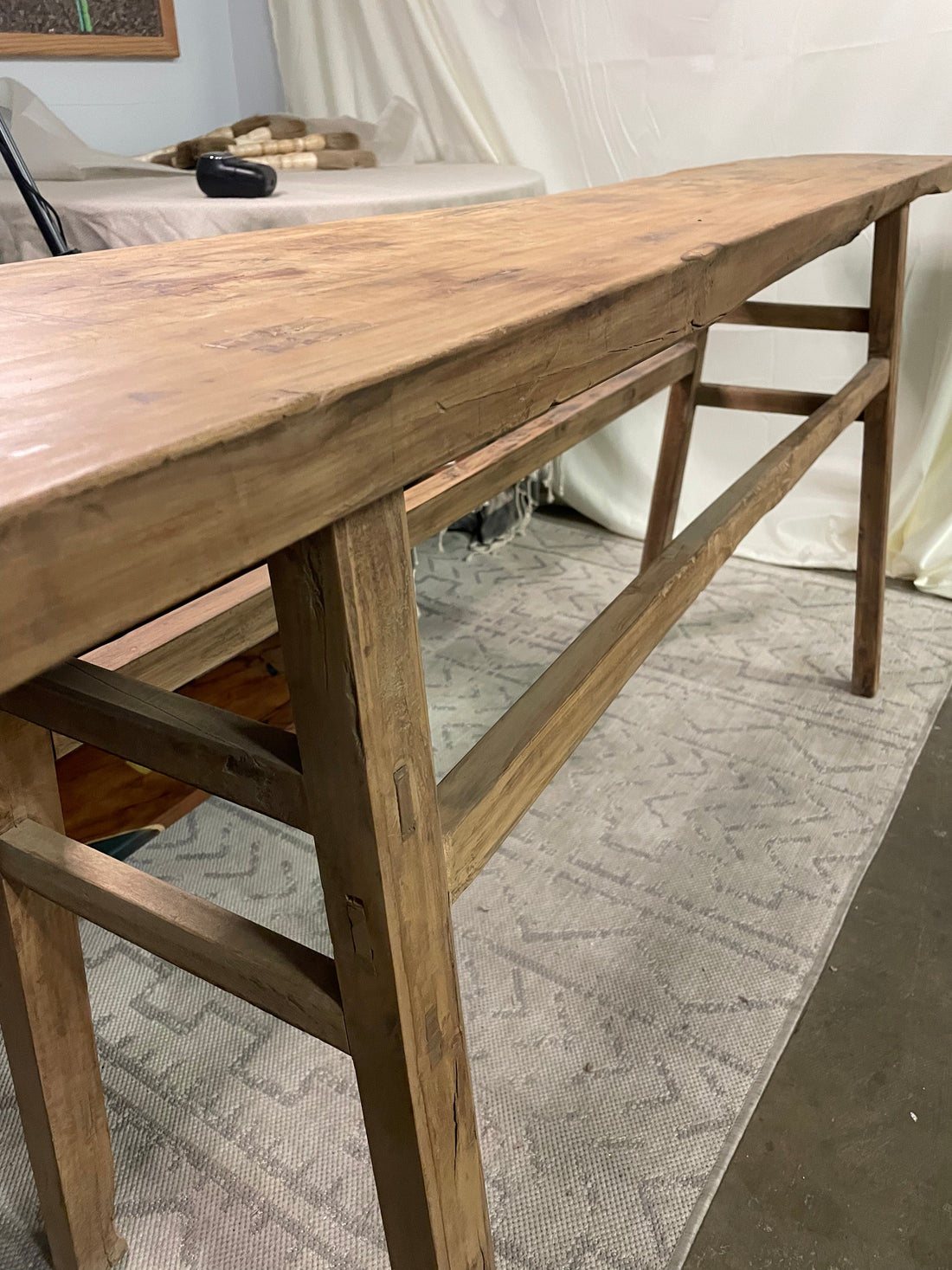 Vintage Console Table entryway table, hallway table, living room table