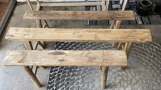 Antique Rustic Vintage Bench Handmade.